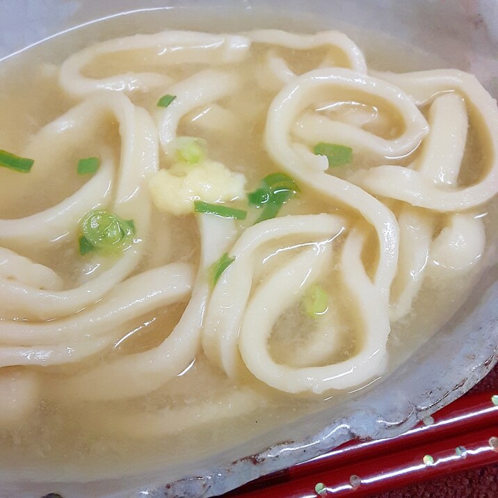 簡単すぐできる(^^)ホカホカみぞれうどん♪